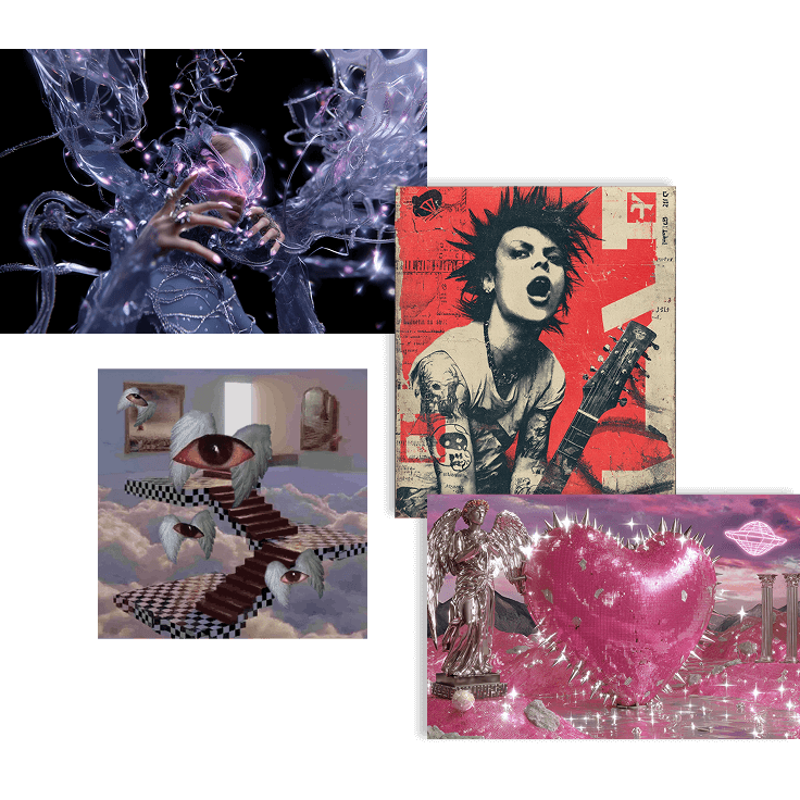 Varied aethetic templates