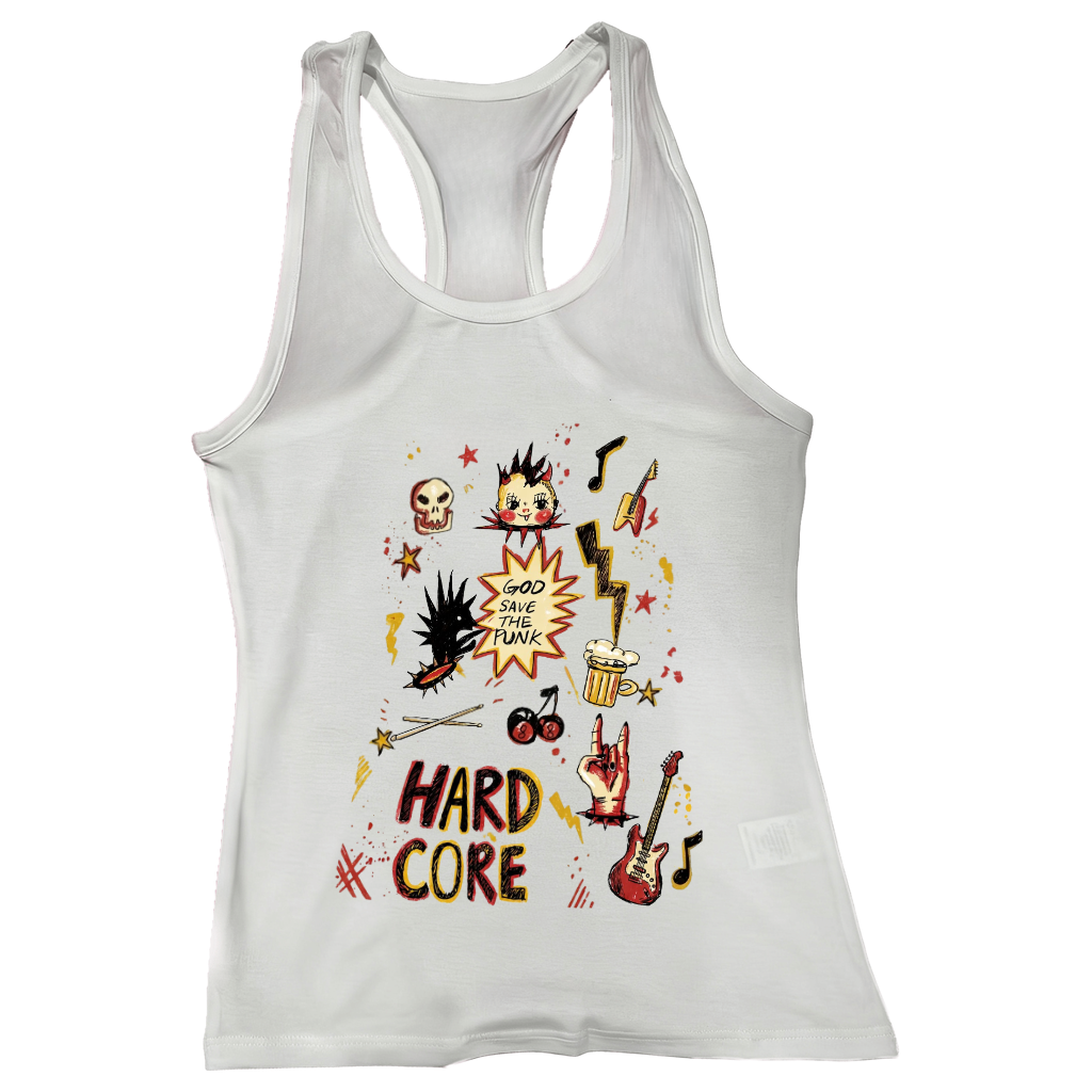 Rock Music Guitar Tank Top