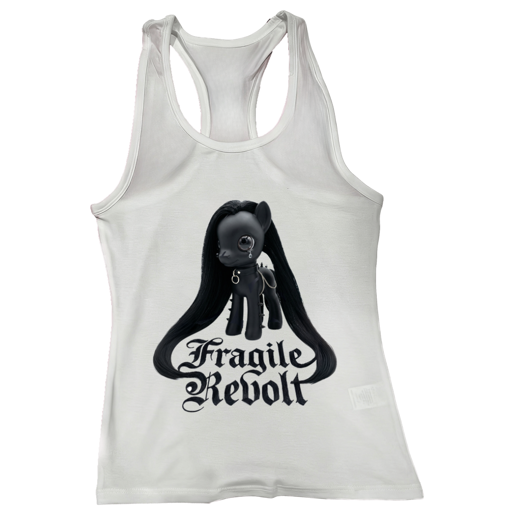 Pony with Long Hair and Tears